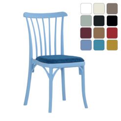 mavi plastik sandalye